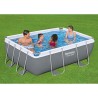 Bovengronds rechthoekig zwembad Bestway 56629 Power Steel 282x196x84cm Korting