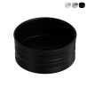 Lavabo de salle de bain à poser rond 40x18cm céramique mate Nordic Offre