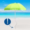 Parasol de plage 180 cm coton pêche GiraFacile Dioniso 