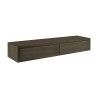 Wandplank met 2 lades moderne design Domino Maxi woonkamer 