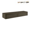 Wandplank met 2 lades moderne design Domino Maxi woonkamer Catalogus