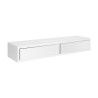 Tiroirs suspendus de salon étagère murale design moderne Domino Maxi 