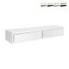 Tiroirs suspendus de salon étagère murale design moderne Domino Maxi Prix