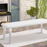 Table de jardin extensible 160-220x90cm polypropylène Bergen Remises