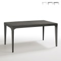 Rechthoekige buitentafel 150x90 cm voor tuin, bar of restaurant Oslo Aanbieding
