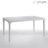 Rechthoekige buitentafel 150x90 cm voor tuin, bar of restaurant Oslo Aanbod