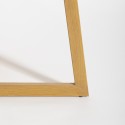 Scandinavisch design eettafel 120x80 cm met wit of houten blad Valk Kosten
