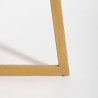 Scandinavisch design eettafel 120x80 cm met wit of houten blad Valk Kosten