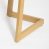 Scandinavisch design eettafel 120x80 cm met wit of houten blad Valk Prijs