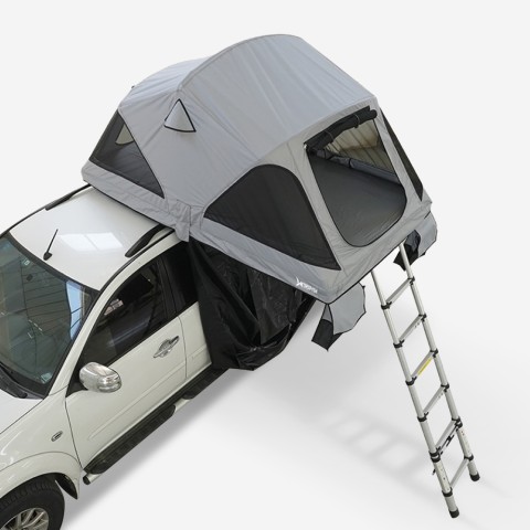 Tente pour toit de voiture camping 120x210cm 2 places Montana Promotion
