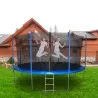Trampolino elastische trampoline 430cm voor kinderen in de tuin Dyngo XXL Verkoop