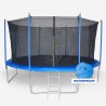 Trampolino elastische trampoline 430cm voor kinderen in de tuin Dyngo XXL Korting