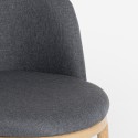 Chaise rembourrée de cuisine fauteuil de salon Lizak 