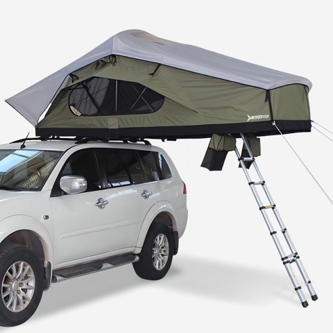 Tente de camping pour toit de voiture 3 places 160x240cm Alaska L Promotion