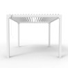 Aluminium tuinpergola 3x3 m met handmatig verstelbare lamellen Guadalupe Voorraad