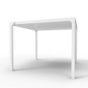 Aluminium tuinpergola 3x3 m met handmatig verstelbare lamellen Guadalupe Kortingen