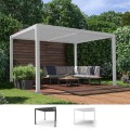 Aluminium pergola 3x4 m met handmatig verstabare lamellen Trinidad Aanbieding