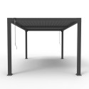 Aluminium pergola 3x4 m met handmatig verstabare lamellen Trinidad Karakteristieken