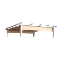 Vervangingstentdoek 300x300 cm Firenze UV ​​Moon  Korting