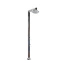 Douche de jardin extérieure pommeau rond mélangeur Quick 