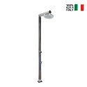 Douche de jardin extérieure pommeau rond mélangeur Quick 