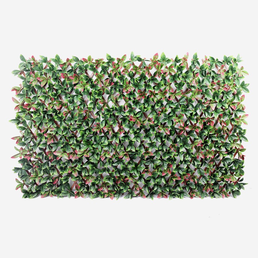 Kunstmatige haag 200x100 cm met uitschuifbaar hekwerk Ivoss Aanbieding Kunstmatige haag 200x100 cm met uitschuifbaar hekwerk Ivoss Aanbieding