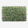 Haie artificielle 200x100cm photinia jardin treillis extensible Ivoss Promotion