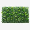 Haie de jardin artificielle en treillis extensible 200x100cm Laurus Promotion