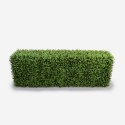 Kunstmatige buxushaag voor lage tuinschutting 158x33x56 cm Robuk Aanbieding
