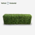 Kunstmatige buxushaag voor lage tuinschutting 158x33x56 cm Robuk Aanbod