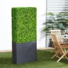 Kunsthaag met kunstmatige buxus tuinschutting 55x33x108 cm Tilia Verkoop