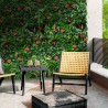 Kunstmatige altijdgroene haag 100x100 cm met 3D effect planten Lemox Verkoop