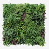 Realistische kunsthaag 100x100 cm met 3D planten Ilex Aanbieding