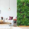 Realistische kunsthaag 100x100 cm met 3D planten Ilex Aanbod