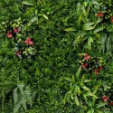 Kunsthaag 3D paneel 100x100 cm met realistische planten Cerrum Korting