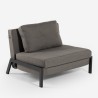 Fauteuil-lit en tissu pliable salon bureau Selene Offre