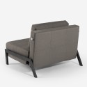 Fauteuil-lit en tissu pliable salon bureau Selene Réductions