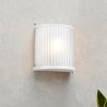 Wandlamp klassiek stijl mat glas Corona Korting