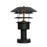 Lampe de jardin extérieure lanterne moderne sur poteau IP44 Helsingor Offre