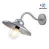 Vintage metalen buitenwandlamp met sensor Klampenborg voor tuin Kortingen