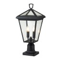 Tuinlantaarn staande lamp voor buiten in metaal IP44 Alford Place Aanbieding
