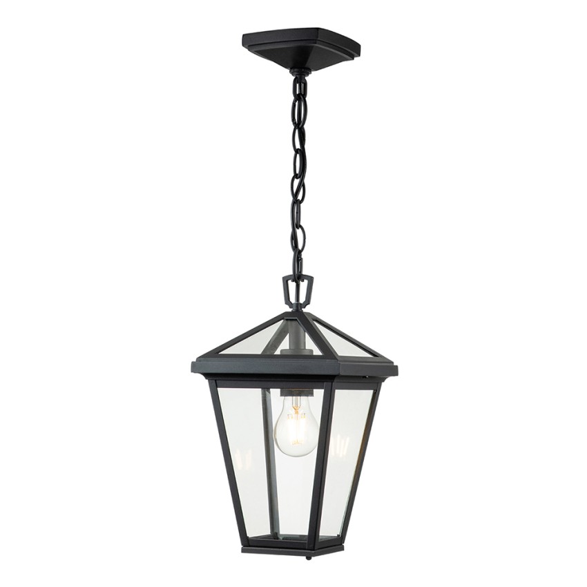 Lampe d'extérieur lanterne en métal suspendue classique Alford Place Promotion