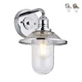 Vintage wandlamp industrieel metaal 1 licht Rigby Aanbieding