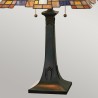 Lampe de table Tiffany 2 lumières bureau classique Inglenook Remises