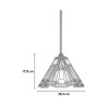Tiffany hanglamp plafond met gekleurd glazen kap Inglenook Verkoop