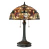 Lampe de bureau classique style Tiffany 2 Kami Promotion