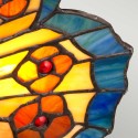 Lampe de table de bureau en verre Tiffany coloré papillon Obutterfly Remises