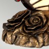 Lampe de table de bureau en verre Tiffany coloré papillon Obutterfly Réductions