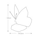 Lampe de table de bureau en verre Tiffany coloré papillon Obutterfly Catalogue