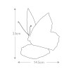 Lampe de table de bureau en verre Tiffany coloré papillon Obutterfly Catalogue
